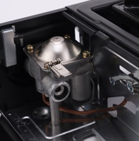 Mini réchaud de camping portable en acier inoxydable, brûleur au kérosène, cuisinière à gaz pour le camping