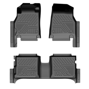 NISSAN VERSA 2024 Luxury Waterproof Non-slip TPE Car Floor Liner 3-Piece Full Set Protective Car <b>Interior</b> <b>Accessories</b> - Product Image 1