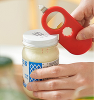 Outils d'ouverture de cuisine 5 en 1, ouvre-bouteille magnétique multifonction personnalisé, ouvre-boîte, ouvre-pots