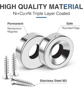 Magneti al Neodimio Personalizzati di Alta Qualità a Buon Prezzo con Foro Svasato, Potenti Magneti a Vaso con Viti, Campioni Gratuiti - Product Image 3
