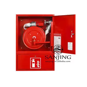 Customsized Fire Cabinet dengan Selang Kebakaran dan Alat Pemadam Api