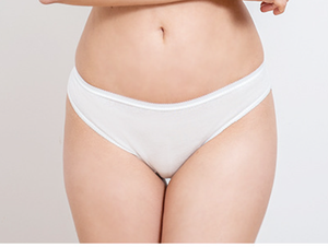 Quần lót vải cotton dùng một lần làm cho máy không dệt massage chân mặc quần dùng một lần máy đồ lót liền mạch - Product Image 3