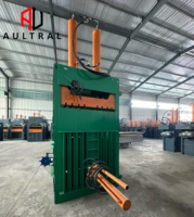 Compacteur vertical hydraulique pour ferraille métallique avec boîte de vitesses, puissance 30 kW, 220 V, pour le recyclage de l'aluminium et de l'acier inoxydable