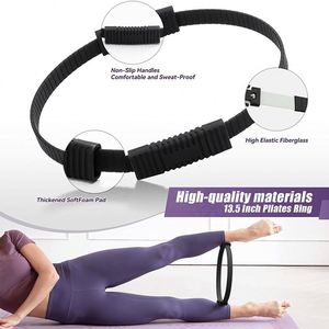 Anneau de Pilates en silicone réglable et portable pour l'exercice à domicile, disponible en plusieurs couleurs - Product Image 3