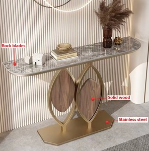 Modern Luxury <strong>Console</strong> <strong>Table</strong> Stainless Steel Living Room Hallway Entrance <strong>Console</strong> <strong>Table</strong> - Product Image 5