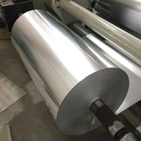 Rouleau de papier aluminium haute résistance, excellente flexibilité et résistance à la déchirure, papier aluminium de qualité export.