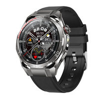 Reloj Inteligente con Pantalla AMOLED y Carcasa de Aleación, Monitoreo de Salud, ECG, Presión Arterial, Responde Llamadas, Calendario, Resistente al Agua IP68, Batería de 5-10 Días