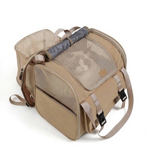 Borsa Trasportino per Gatti Oxford Personalizzata, Zaino Espandibile Portatile per Gite e Viaggi in Auto, per Cani e Gatti di Piccola Taglia con Capacità Superiore a 7kg - Product Image 1