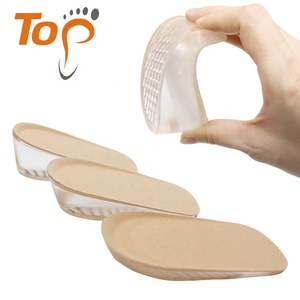 Unisex Gel PU 1.5cm <span class=keywords><strong>2</strong></span>.5cm 3.5cm inserto tacco altezza cuscinetto solette crescenti - Product Image 1