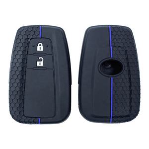 Étui de protection en silicone léger et texturé résistant aux rayures pour porte-clés <span class=keywords><strong>Toyota</strong></span> <span class=keywords><strong>CHR</strong></span> Camry Prius - Product Image 5