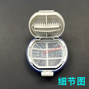 Bolsa de filtro para lavadora Lg, cubierta de malla azul de 8,9 cm para accesorio de manguera de drenaje Xqb65 S3pd - Product Image 2