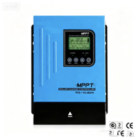 Contrôleur de charge solaire MPPT 80A 12V/24V/36V/48V automatique avec écran LCD pour batterie lithium-acide, système PV domestique hors réseau