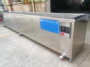 Macchina industriale di pulizia ultrasonica del carro armato 40Khz 210L 7200W dell'acciaio inossidabile SUS304 della balena blu - Product Image 2