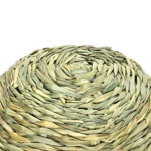 Maison <span class=keywords><strong>de</strong></span> colibris suspendue tissée <span class=keywords><strong>en</strong></span> <span class=keywords><strong>forme</strong></span> <span class=keywords><strong>de</strong></span> <span class=keywords><strong>boule</strong></span> à bouche carrée-Abri pour oiseaux créatif, <span class=keywords><strong>nid</strong></span> tissé <span class=keywords><strong>d</strong></span>'herbe suspendu, jardin <span class=keywords><strong>D</strong></span> - Product Image 4