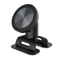 Support magnétique portable N52 pour voiture et bureau, rotation à 360° °   Support rotatif réglable pour une conduite mains libres sécurisée