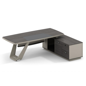 <span class=keywords><strong>Escritorio</strong></span> Ejecutivo de Lujo con Gabinete <span class=keywords><strong>Integrado</strong></span>, Sistema de Almacenamiento Modular, Estantes Abiertos, <span class=keywords><strong>Escritorio</strong></span> de Trabajo Premium para Administración Gubernamental - Product Image 5