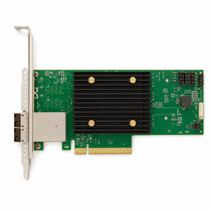 อะแดปเตอร์จัดเก็บข้อมูลแบบ Tri-Mode 12Gbps PCIe 4.0 Gen4 รุ่นใหม่ 9500-8E 8 พอร์ตภายนอก SAS SATA NVMe สำหรับเซิร์ฟเวอร์ Host Bus Adapter - Product Image 1