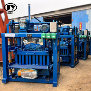 JIUYU Máquina para fabricar bloques de hormigón pequeños Máquina para fabricar bloques huecos <span class=keywords><strong>Precio</strong></span> Bloque de hormigón - Product Image 1