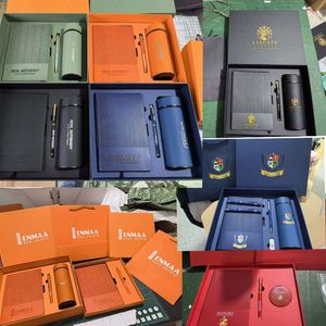 Carnet de notes professionnel en cuir PU A5 personnalisé, coffret cadeau d'entreprise avec stylo, journal professionnel pour cadeaux promotionnels - Product Image 3