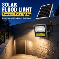 Projecteur solaire tout-en-un intégré, économie d'énergie, sans coût d'électricité, lampe LED SMD pour terrain de jeux, stade