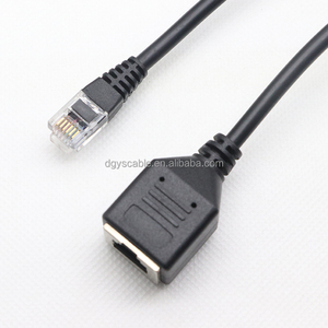 <span class=keywords><strong>RJ12</strong></span> để <span class=keywords><strong>RJ45</strong></span> Adapter Cable <span class=keywords><strong>RJ12</strong></span> 6p6ccmale để rj126p6cmalemale và nữ cáp mở rộng - Product Image 6