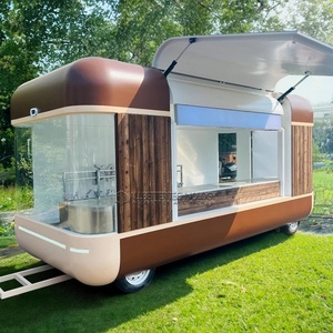 Mode Kar Voedsel Inklapbare Mobiele Voedsel Karren Te Koop Truck Met Volledige Keuken Apparatuur Nieuwe Bbq Trailer Met Lage Prijs - Product Image 6