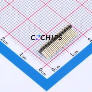 XDZ127-2-13-S-1.0-G1 Pin Header SMD,P=1.27mm Connector 2x13P 1.27mm Pin Header Vertical Mount - Product Image 2