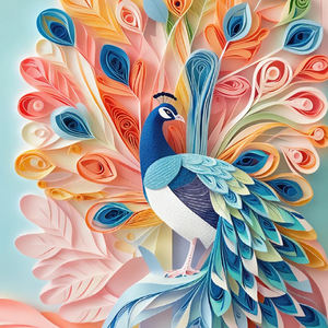 Kit de matériaux d'<span class=keywords><strong>origami</strong></span> outils de bricolage fabriqués à la main étudiant stylo électrique pince à épiler <span class=keywords><strong>dessin</strong></span> au trait coloré pour enfants boîte de rangement - Product Image 2