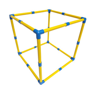 Factory Customization Modern Luxury PVC Tube Cube Construction Small <strong>Dog</strong> Puppy Activity Gym <strong>Toy</strong> Experience Center For Pet Play - Product Image 3