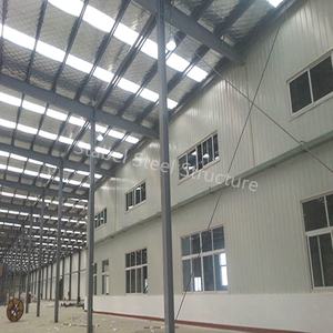 Conception de bâtiments industriels innovants Structures LSTC et <span class=keywords><strong>WM</strong></span> avec cadre de panneau d'affichage en acier inoxydable Salle de réunion Structure en acier - Product Image 2