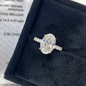 Anillo Solitario de Diamante Cultivado en Laboratorio, Certificado IGI, Clásico, Oro Sólido de 14k, Joyería para Bodas y Fiestas - Product Image 2