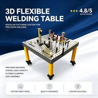 Table de fabrication en fonte D16 1200*2400, plateforme de soudage 3D nitridée équipée de kits de fixation standard