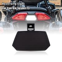 YongJin Atv Accessoires IP67 Étanche Noir LED Feu De Recul Lampe De Secours pour BRP Can Am Spyder Utv 4x4 1000cc
