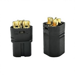 Connecteur moteur 3 pôles Amass MT60 noir, fiche en cuivre plaqué or pour contrôleur de monocycle, service OEM direct usine - Product Image 4