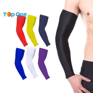 TopOne Béisbol Baloncesto Voleibol Personalizado Golf Fútbol Sol Protección UV Brazo Ciclismo Deportes Mangas de brazo de compresión - Product Image 2
