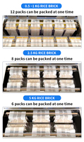 Itop — machine d'emballage automatique pour aliments cuits, céréales, riz, mèches, dinde, poulet, rôti, sous vide, Commercial