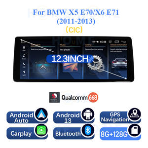Reproductor Estéreo Multimedia para Auto Android 13 para <span class=keywords><strong>BMW</strong></span> X5 E70 F15 <span class=keywords><strong>X6</strong></span> E71 F16 2007-2019 12.3'' Carplay AndroidAuto Mirrorlink BT GPS 4G - Product Image 4