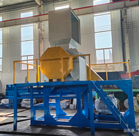 Ligne de production de nettoyage de films plastiques haute capacité, usine de lavage de bouteilles recyclées en PP, PE, PET