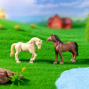 <span class=keywords><strong>Miniatura</strong></span> de Caballo/Pony para Paisajismo en <span class=keywords><strong>Miniatura</strong></span>, Decoración DIY para Jardinería, Adorno Ecológico para Botella - Product Image 5