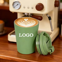 Nouvelle arrivée, tasse à café thermique de style café, taille standard, isolation thermique, anti-corrosion, avec affichage de la température