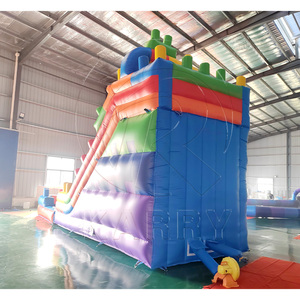 Structure gonflable avec <span class=keywords><strong>toboggan</strong></span> aquatique et <span class=keywords><strong>piscine</strong></span> amovible pour les fêtes d'enfants, les jeux en intérieur et les événements festifs - Product Image 4