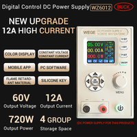 WZ6012 Module d'alimentation abaisseur haute puissance réglable CNC DC DC Buck Converter Courant constant Tension constante 60V 12A