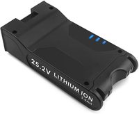 Batterie Li-Ion 25,2 V 2,4 Ah XBAT200 pour SHARKS ION Rocket 4,0 Ah, remplacement de batterie lithium pour pack de batterie d'aspirateur F80