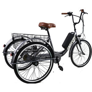 ODE/OEM 36V 250W <span class=keywords><strong>vélo</strong></span> hybride électrique 24 pouces cadre en acier porte-bagages arrière fabriqué en Chine 36V batterie au lithium fret e-bike Fahrrad - Product Image 2