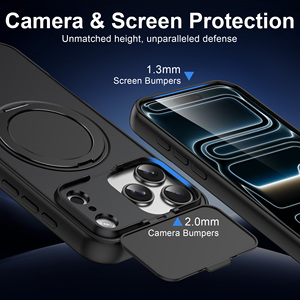 Cover Ibrida Magnetica per <span class=keywords><strong>iPhone</strong></span> 17 Pro Max, Compatibile con <span class=keywords><strong>iPhone</strong></span> 17 16 15 14 <span class=keywords><strong>13</strong></span> Pro, Protezione <span class=keywords><strong>Fotocamera</strong></span> 2 in 1 - Product Image 4