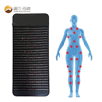 Jiwan Lejia Vente en gros de surmatelas chauffant en tourmaline et jade, tapis thermique en pierre pour centre de bien-être esthétique