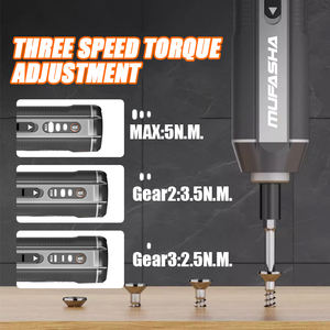 ไขควงไฟฟ้าแบบชาร์จไร้สาย 3.7V พร้อมชุดดอกไขควงแม่เหล็ก 25 ชิ้น ชุดเครื่องมือซ่อมสำหรับโทรศัพท์ กล้อง แล็ปท็อป นาฬิกา - Product Image 3