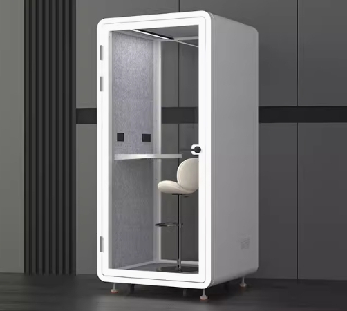 Modern Studio Acoustic Soundproof Booth Music Acoustic Studio Meeting Pod Private Space Sound Booths Live Stream Pod