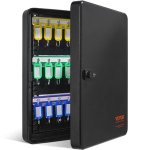 DB vente en gros 48 clés armoire de sécurité numérique en acier organisateur de clés avec clé réglable coffre-fort serrure à combinaison casiers de rangement - Product Image 1