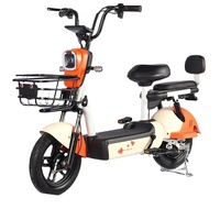 Moto électrique 500W 48V tout-terrain avec pédales et suspension pour motos électriques britanniques, tension 60V